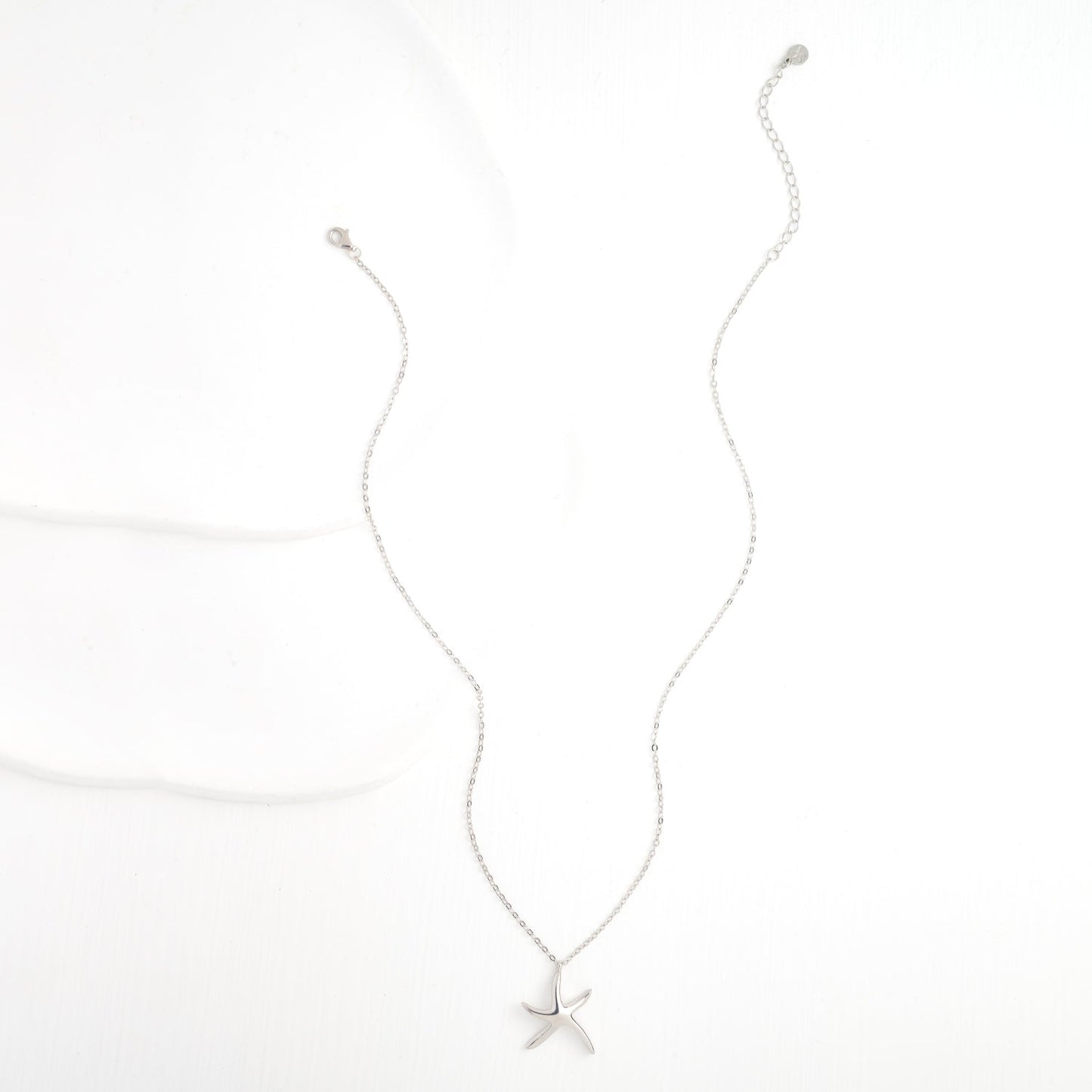Starfish Hope Necklace in Silver