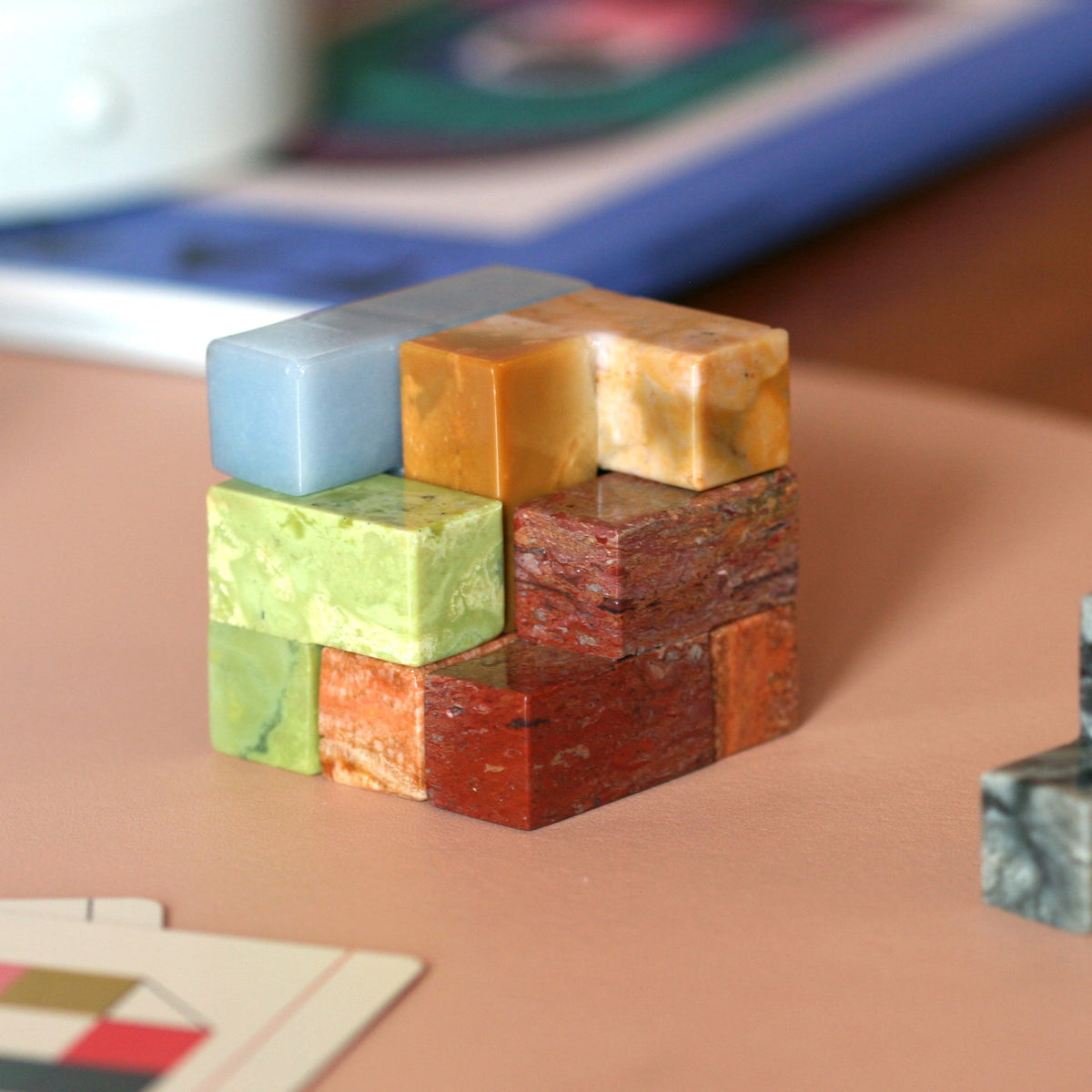 Gemstone Cube Puzzle