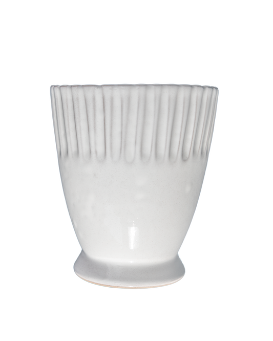Milk White Lines Tumbler