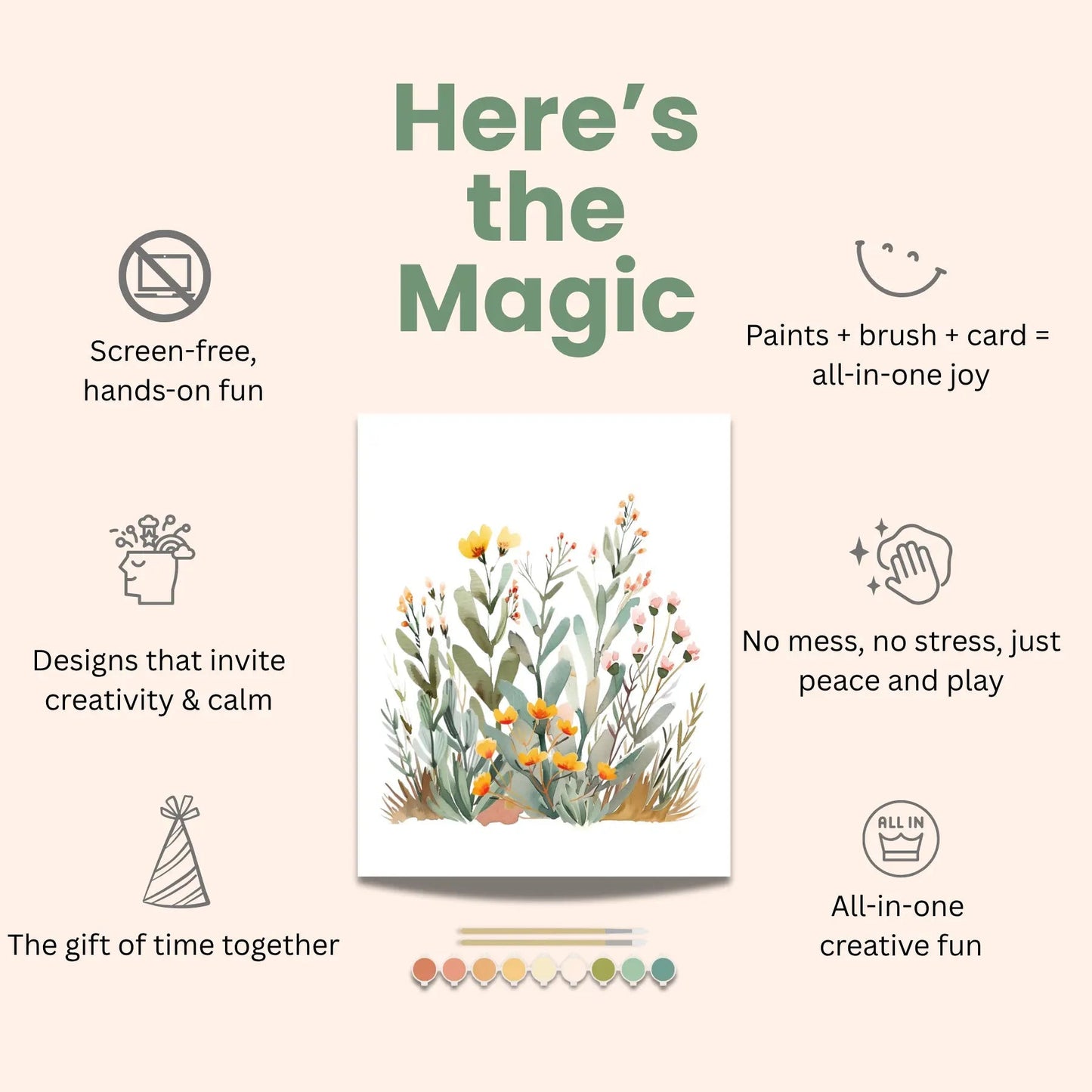 Cactus All-In-One Watercolor Kit