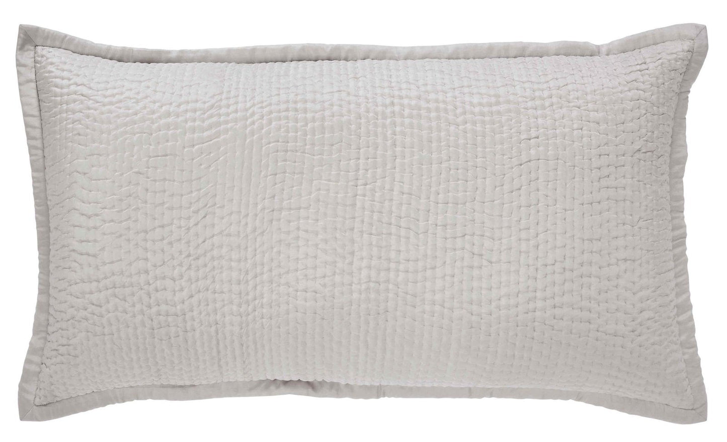 Lucy Pick Stitch Silk Coverlet Sham - Clearance