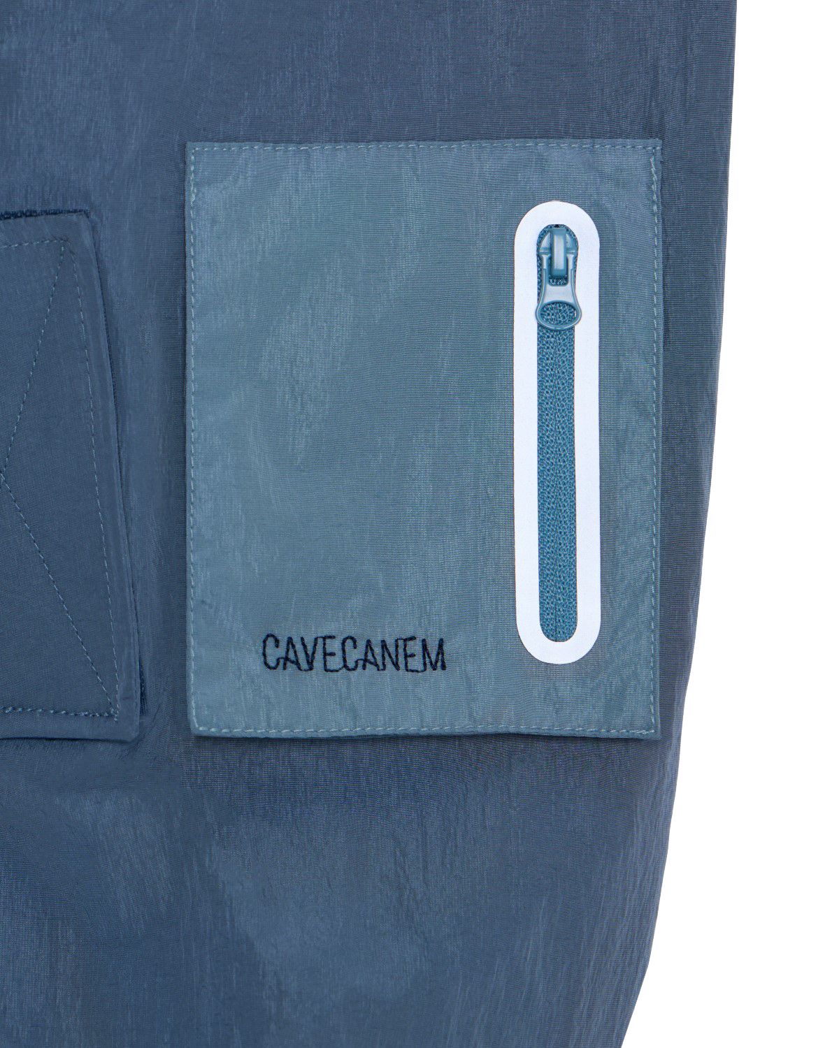 The Ventus | Reflective Waterproof Dog Raincoat | Slate Blue