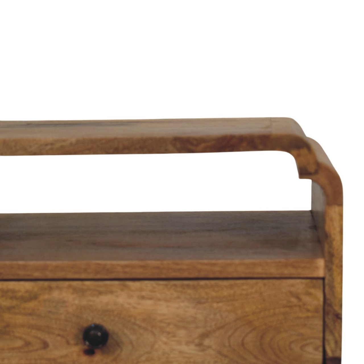 Solid Wood Newton Oak-ish Nightstand