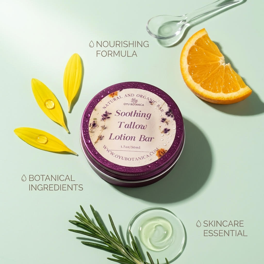 Tallow Lotion Bar (Unscented)