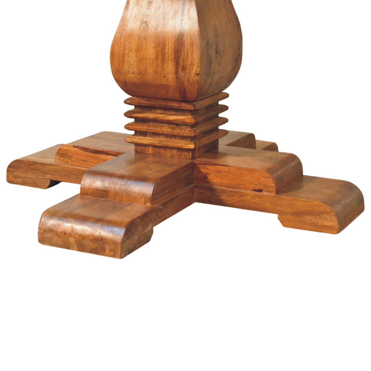 Solid Wood Round Pedestal Dining Table