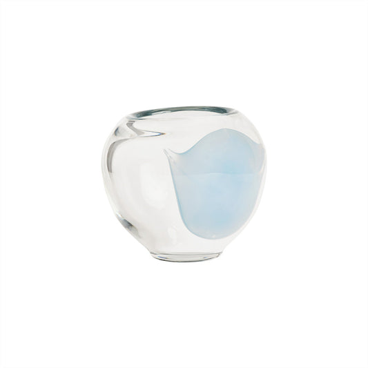 Jali Small Vase in Ice Blue