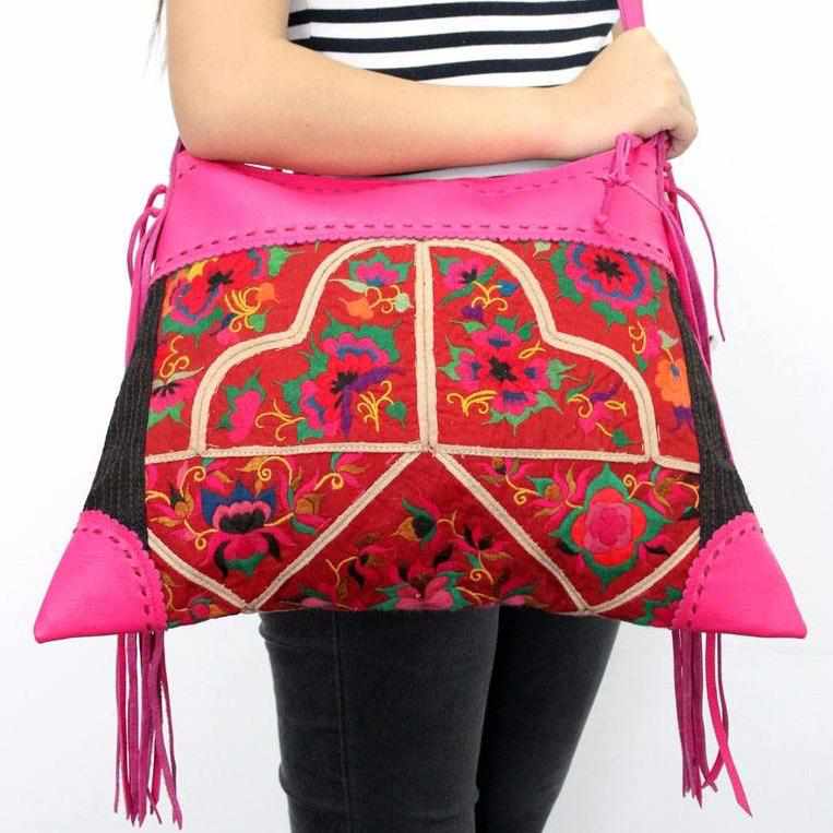 Vintage One of a Kind Crossbody Bag - Thailand