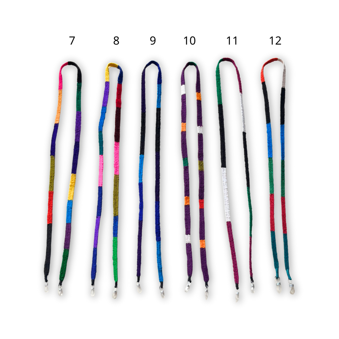 Pick Color! Guatemalan Artisan Woven Eyeglass Holders - Guatemala
