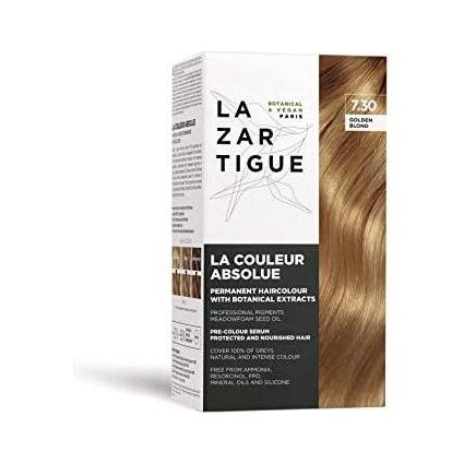 Lazartigue La Couleur Absolue Permanent Hair Color Kit 7.30 Blond Dore