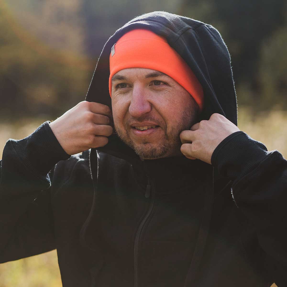 Men's Brushed Merino Wool Full-Zip Hoodie - Heavyweight - Osadia Concept Store