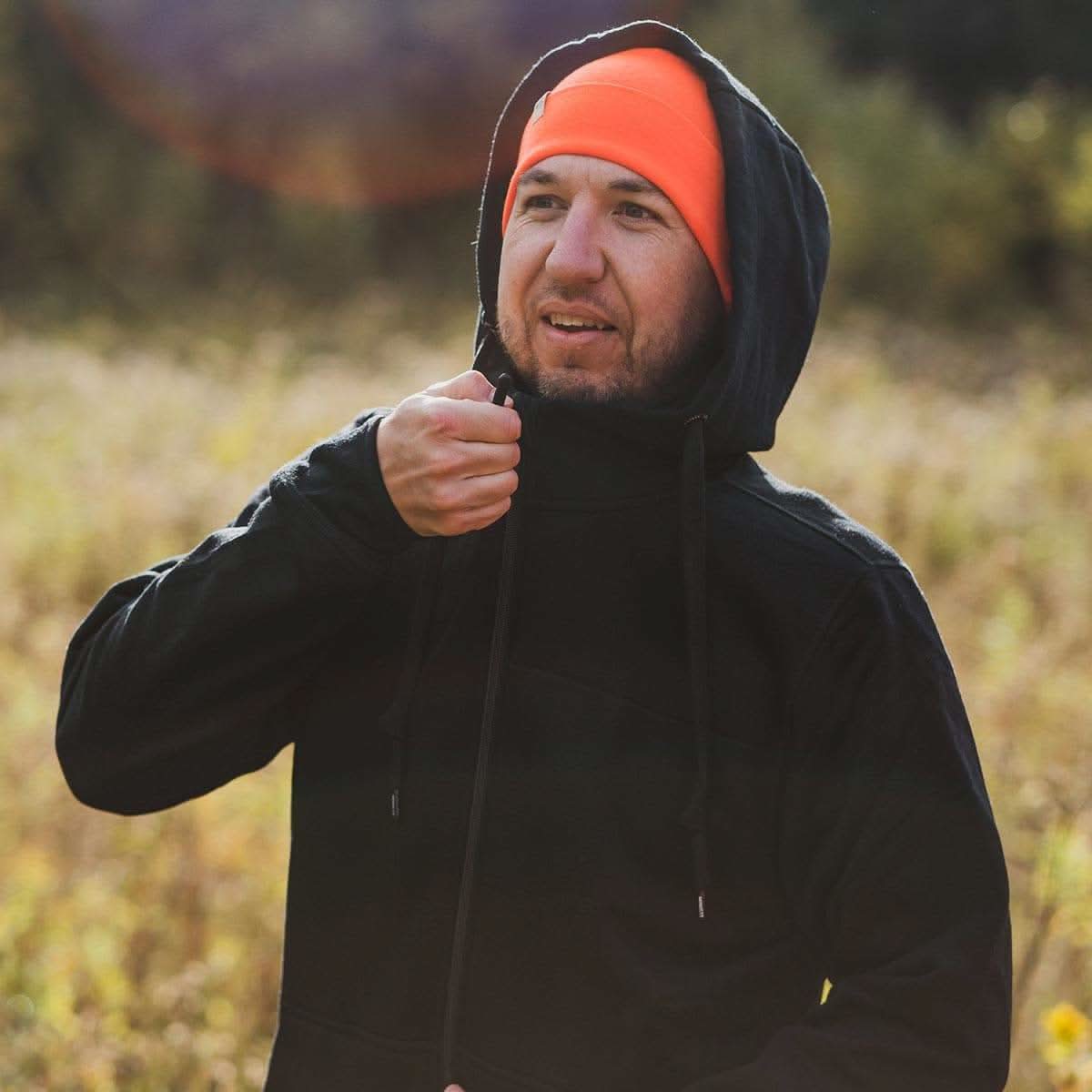 Men's Brushed Merino Wool Full-Zip Hoodie - Heavyweight - Osadia Concept Store