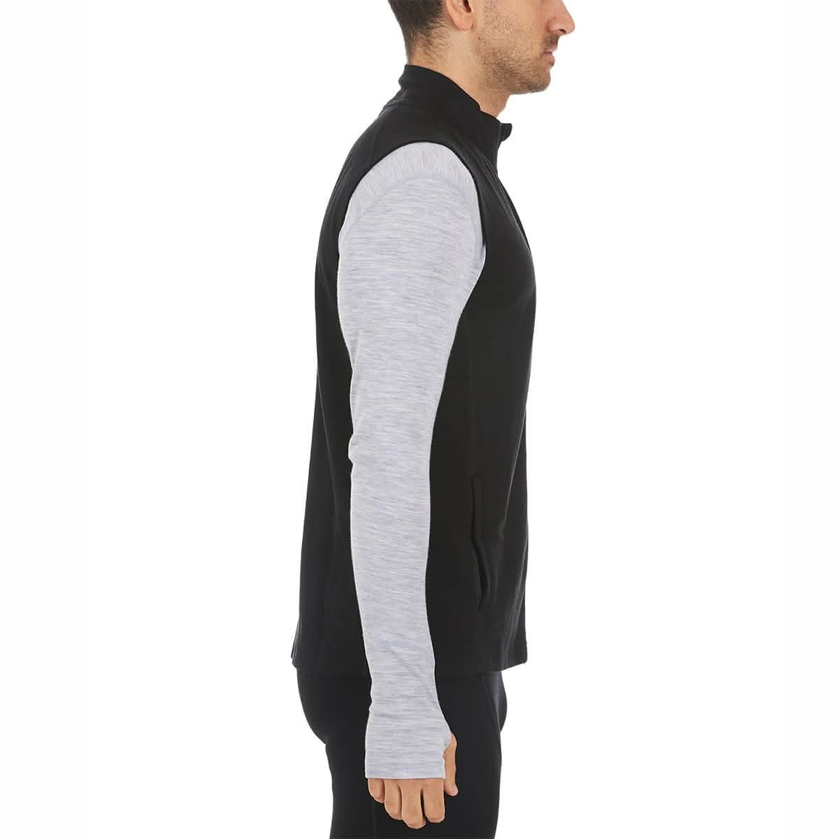 Heavyweight Men's Wool Vest - 100% Merino Wool