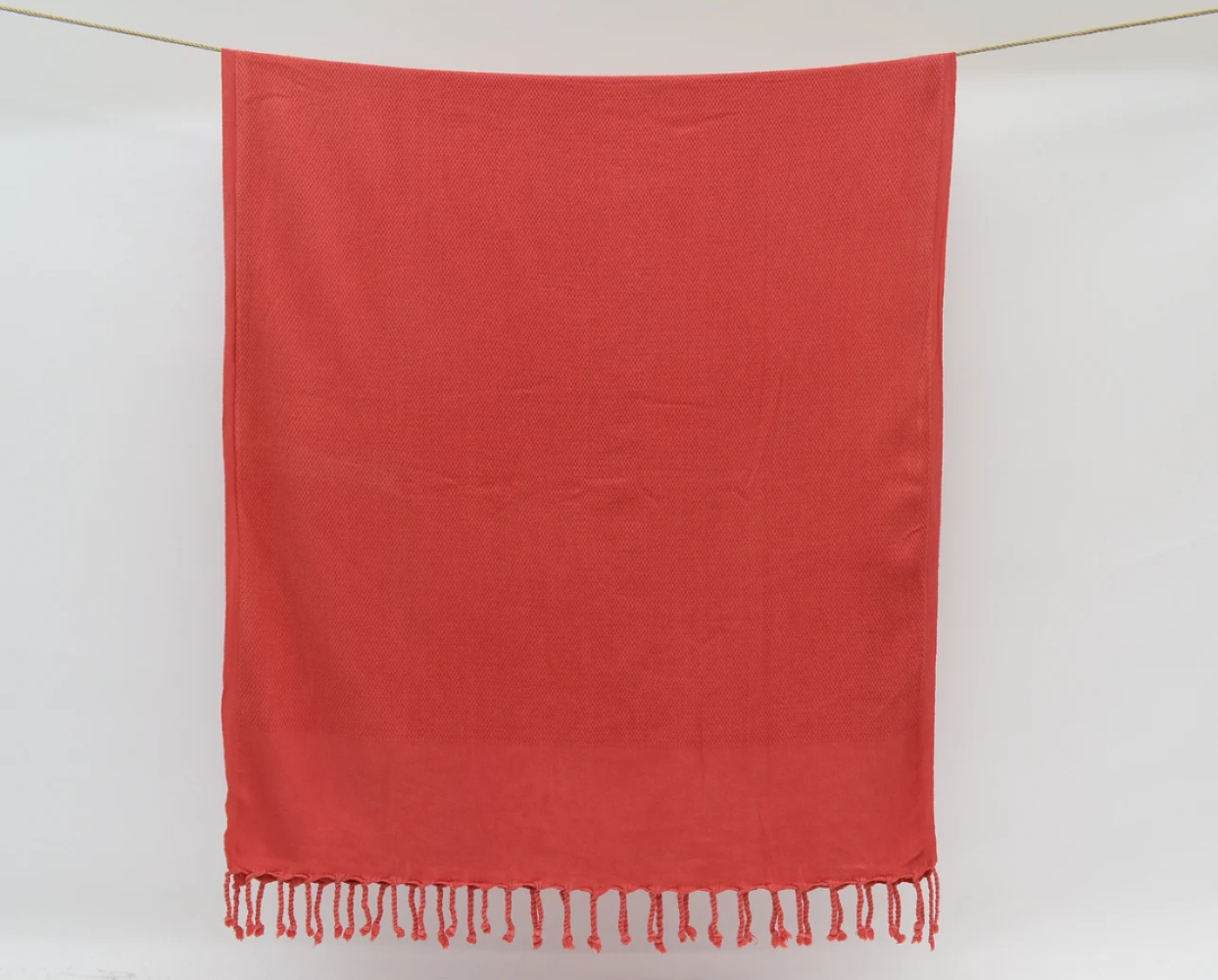 Poppy Stone-Washed Towel/Throw Blanket