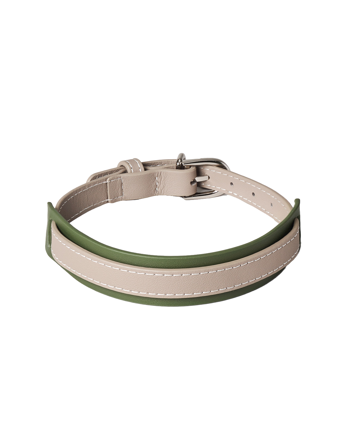The Ornata Leather Dog Collar | Willow Sage