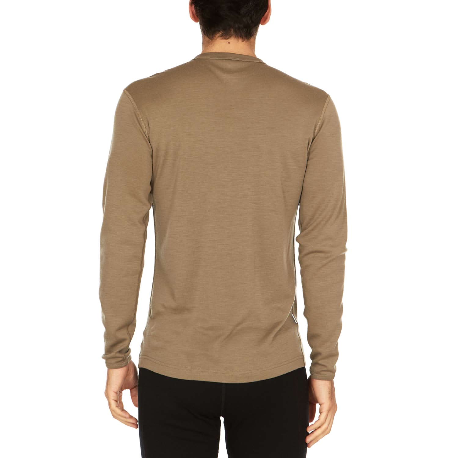 Men's Wool Thermal Top Midweight Base Layer - 100% Merino Wool - Osadia Concept Store
