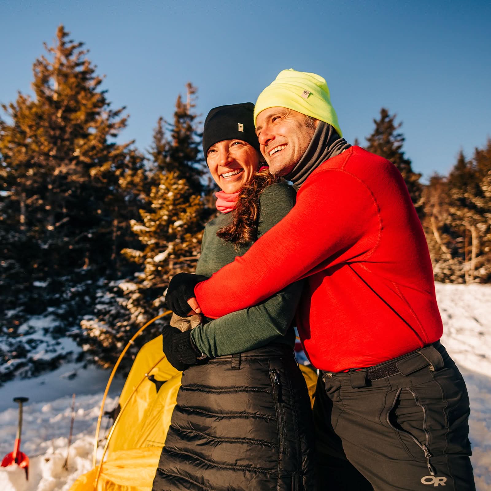 Men's Wool Thermal Top Midweight Base Layer - 100% Merino Wool - Osadia Concept Store