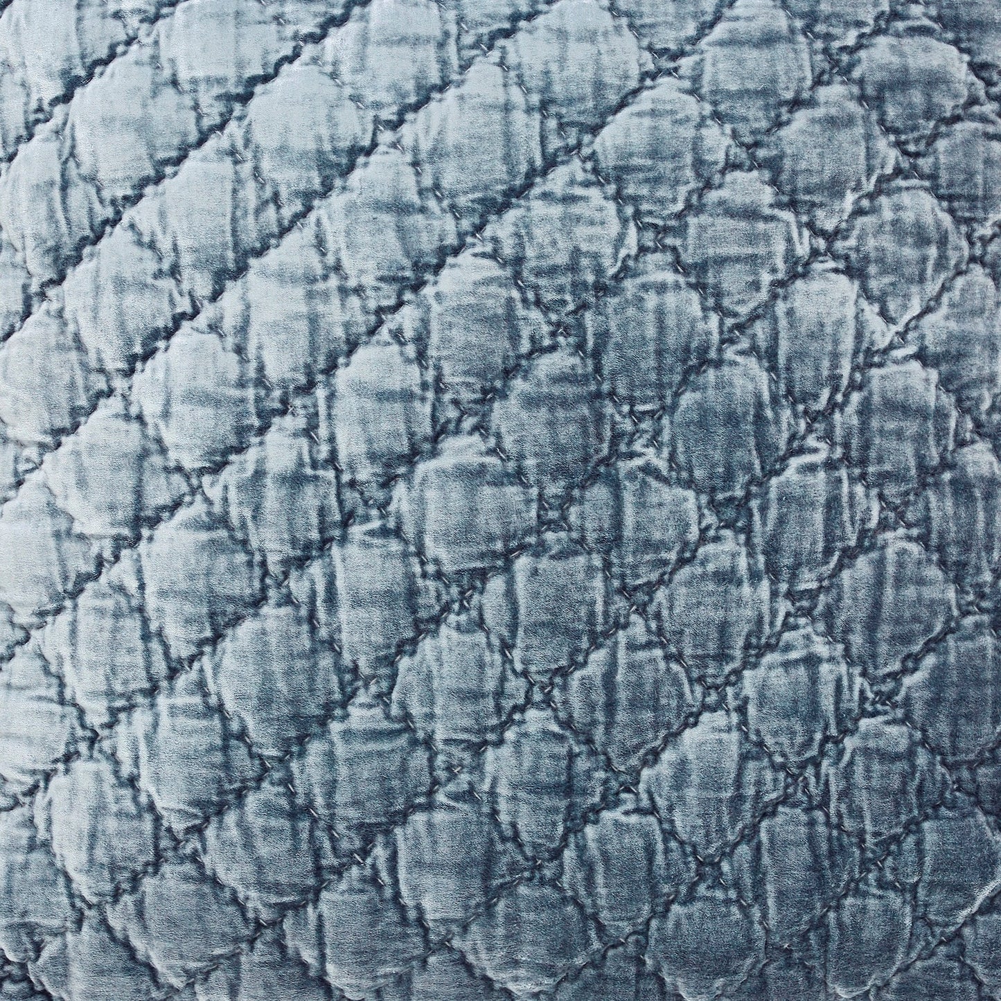 Clermont Diamond Velvet Quilt - Clearance