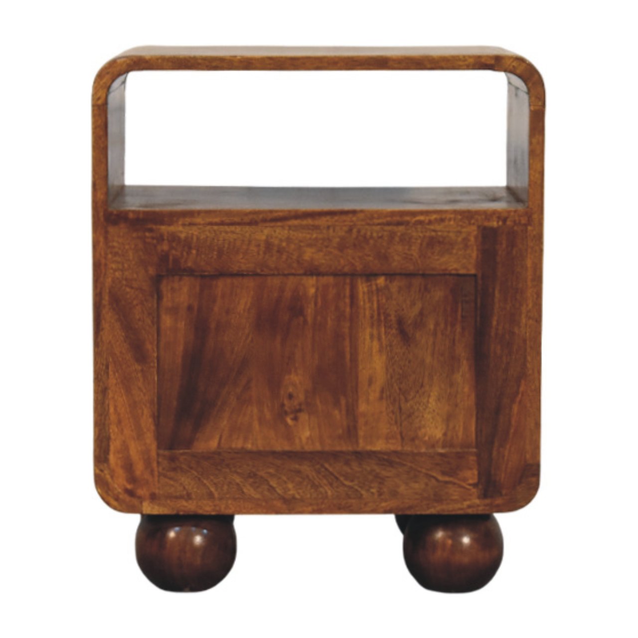 Solid Wood Larissa Chestnut Nightstand