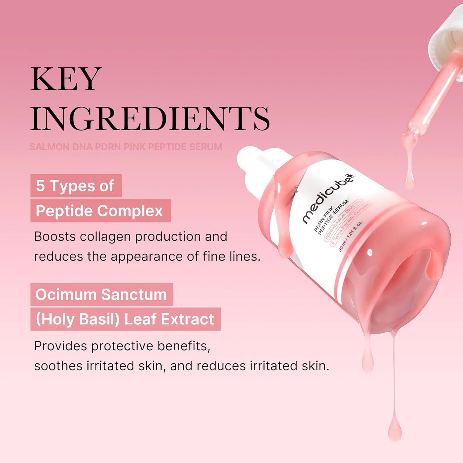 Medicube PDRN Pink Peptide Serum - Osadia Concept Store