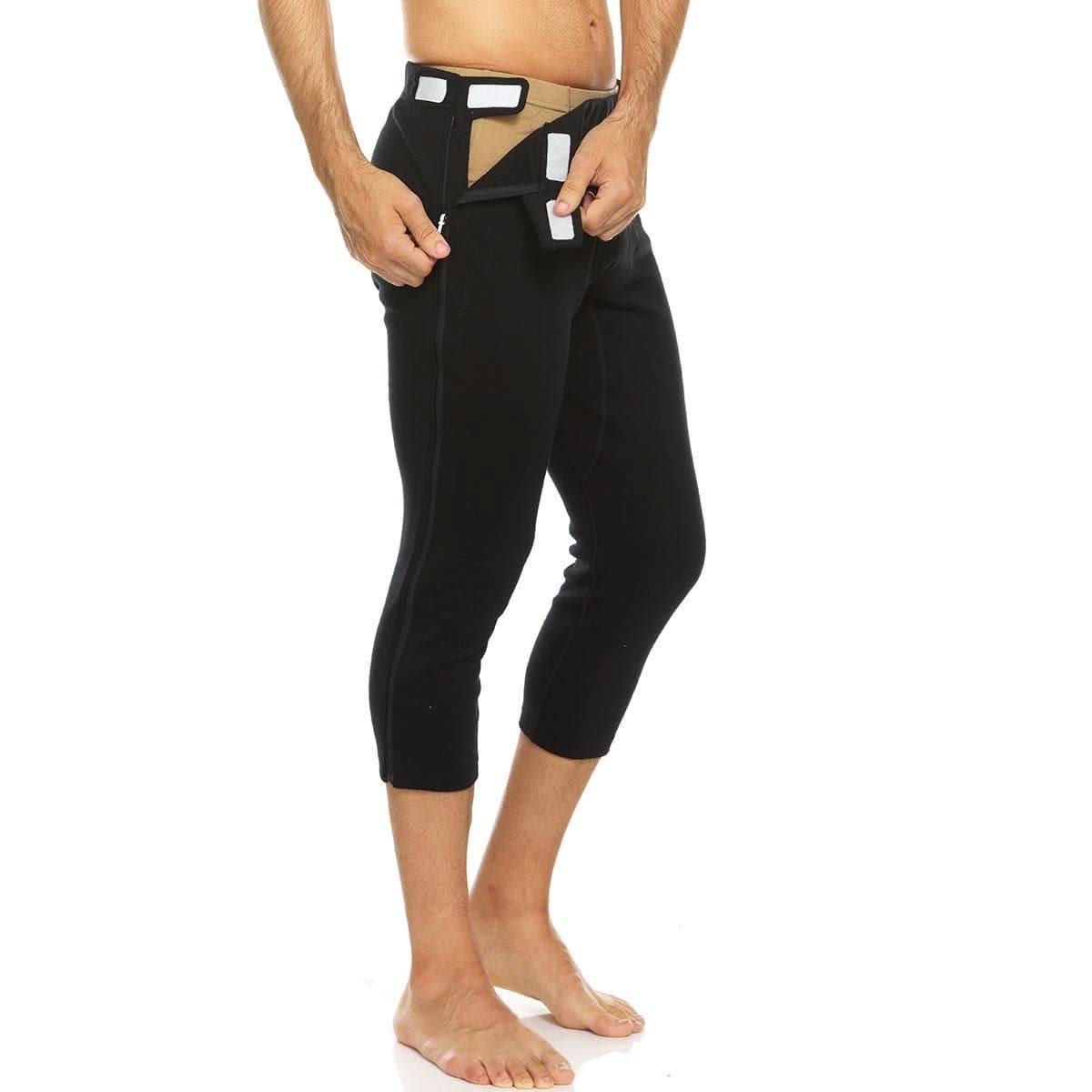 Heavyweight Wool Zip-Off Bottoms 3/4 length - 100% Merino Wool - Osadia Concept Store