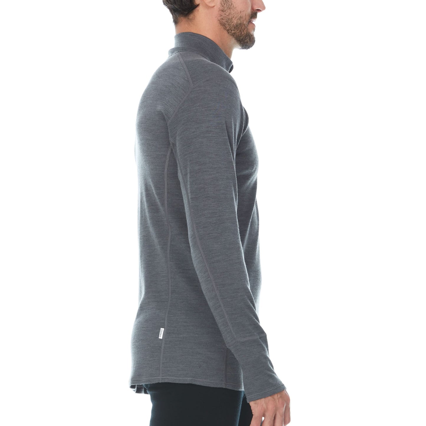 Midweight Men's Wool 1/4 Zip -  100% Merino Wool - Osadia Concept Store