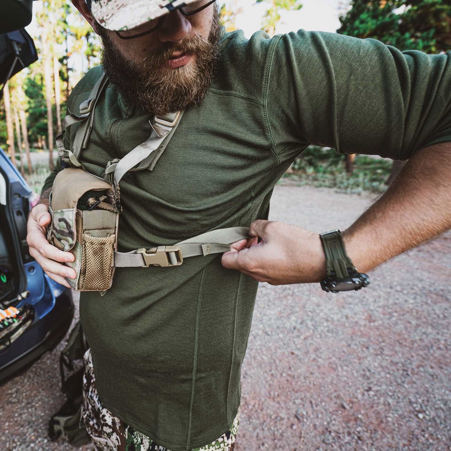 Midweight Men's Wool 1/4 Zip -  100% Merino Wool - Osadia Concept Store