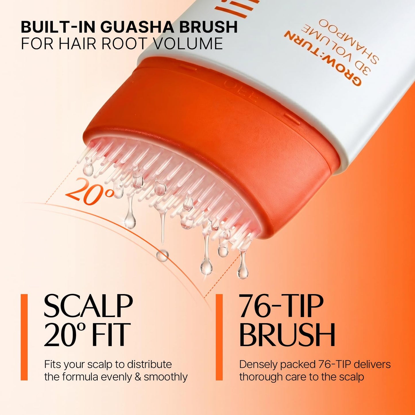 Lilyeve Grow Turn Exosome 3D Volume Brush Shampoo