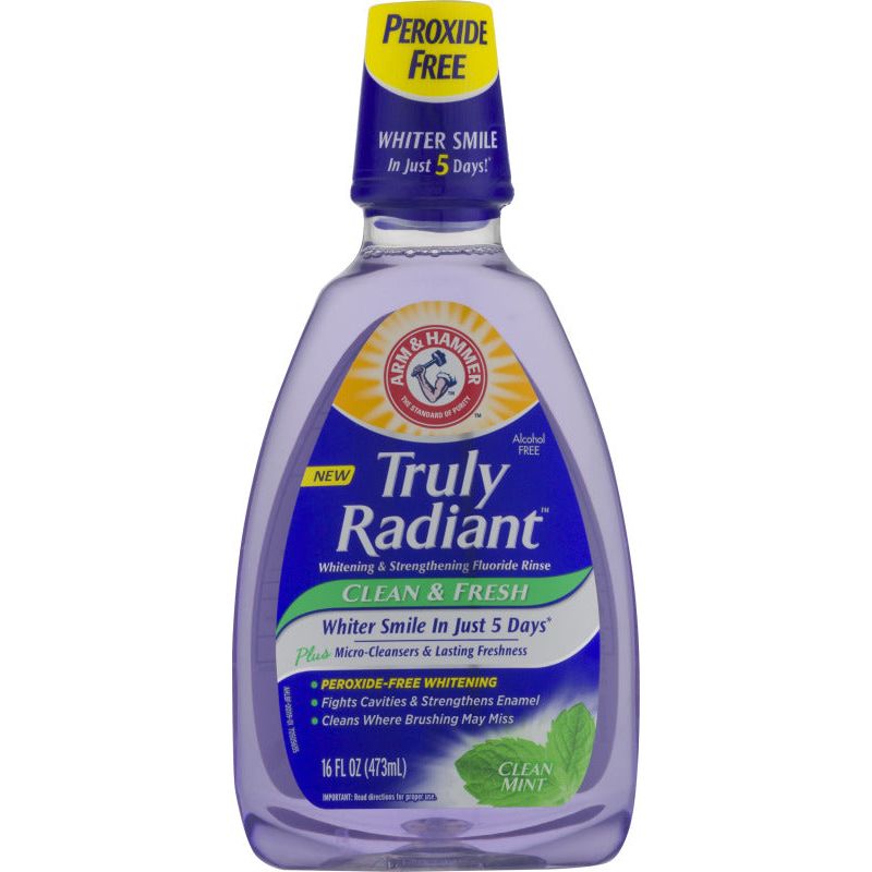 Arm & Hammer Truly Radiant Clean Mint Fluoride Rinse