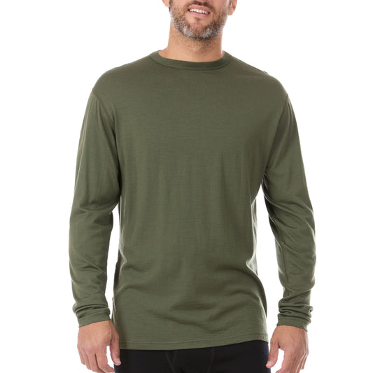 Lightweight Men's Wool Crew - 100% Merino Wool - Osadia Concept Store