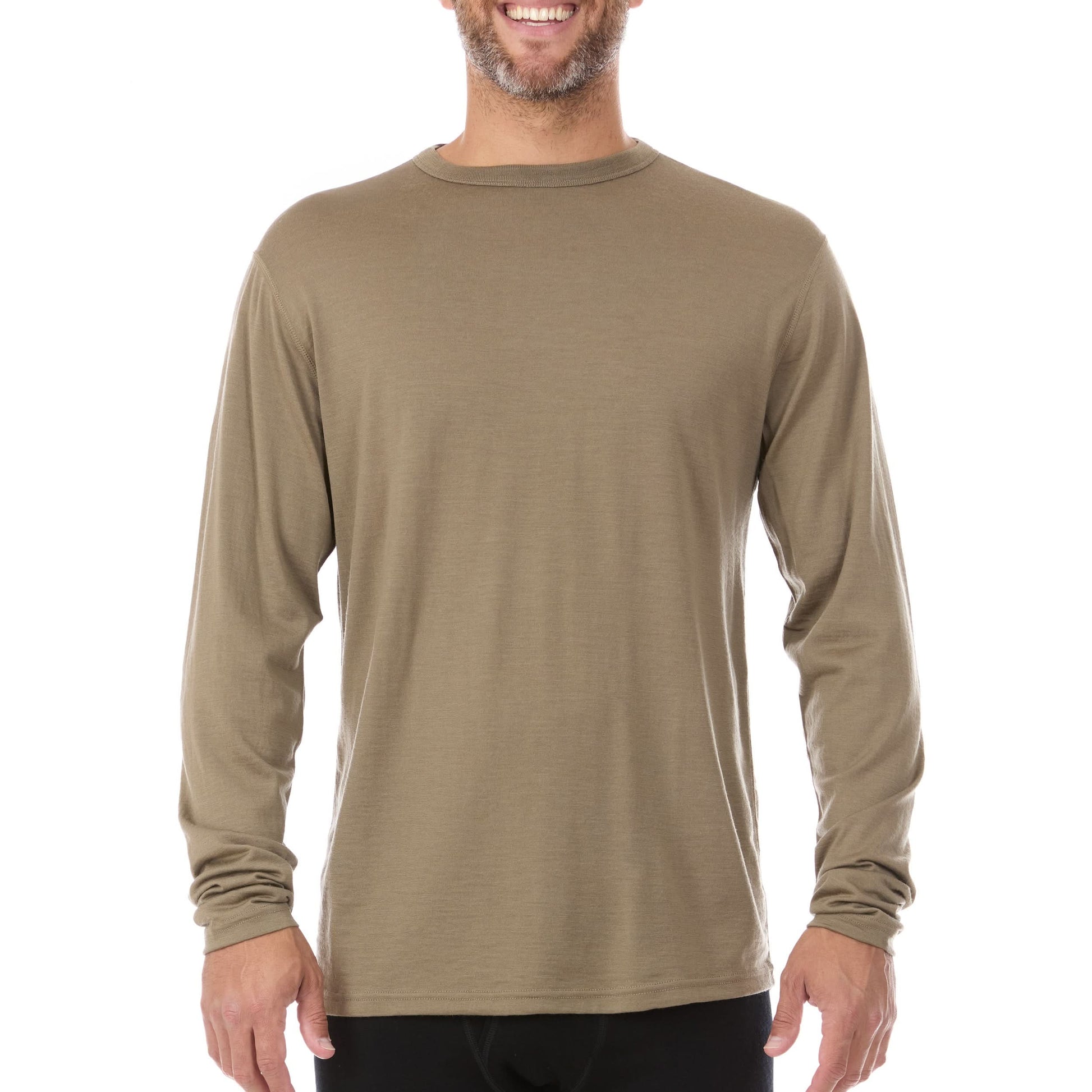 Lightweight Men's Wool Crew - 100% Merino Wool - Osadia Concept Store