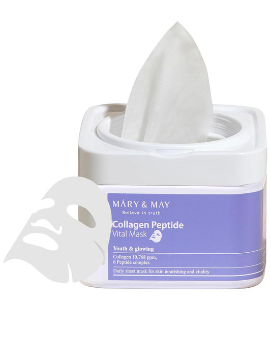 Mary & May Collagen Peptide Vital Mask - Osadia Concept Store