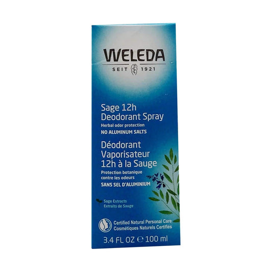 Weleda Sage Deodorant Spray 3.4 oz