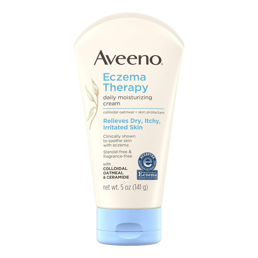 Aveeno Eczema Therapy Daily Moisturizing Cream with Oatmeal, 5 oz