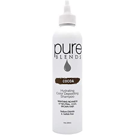 Pure Blends Hydrating Color Depositing Shampoo - Cocoa 8.5 oz