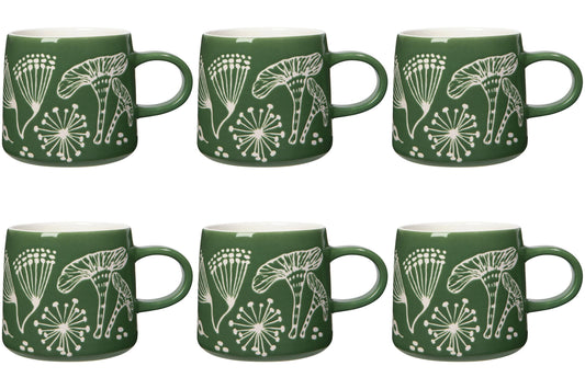 Set of 6 Mug Imprint Wildgrove