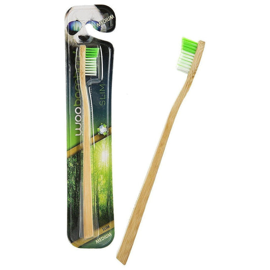 Woobamboo Medium Bamboo Toothbrush