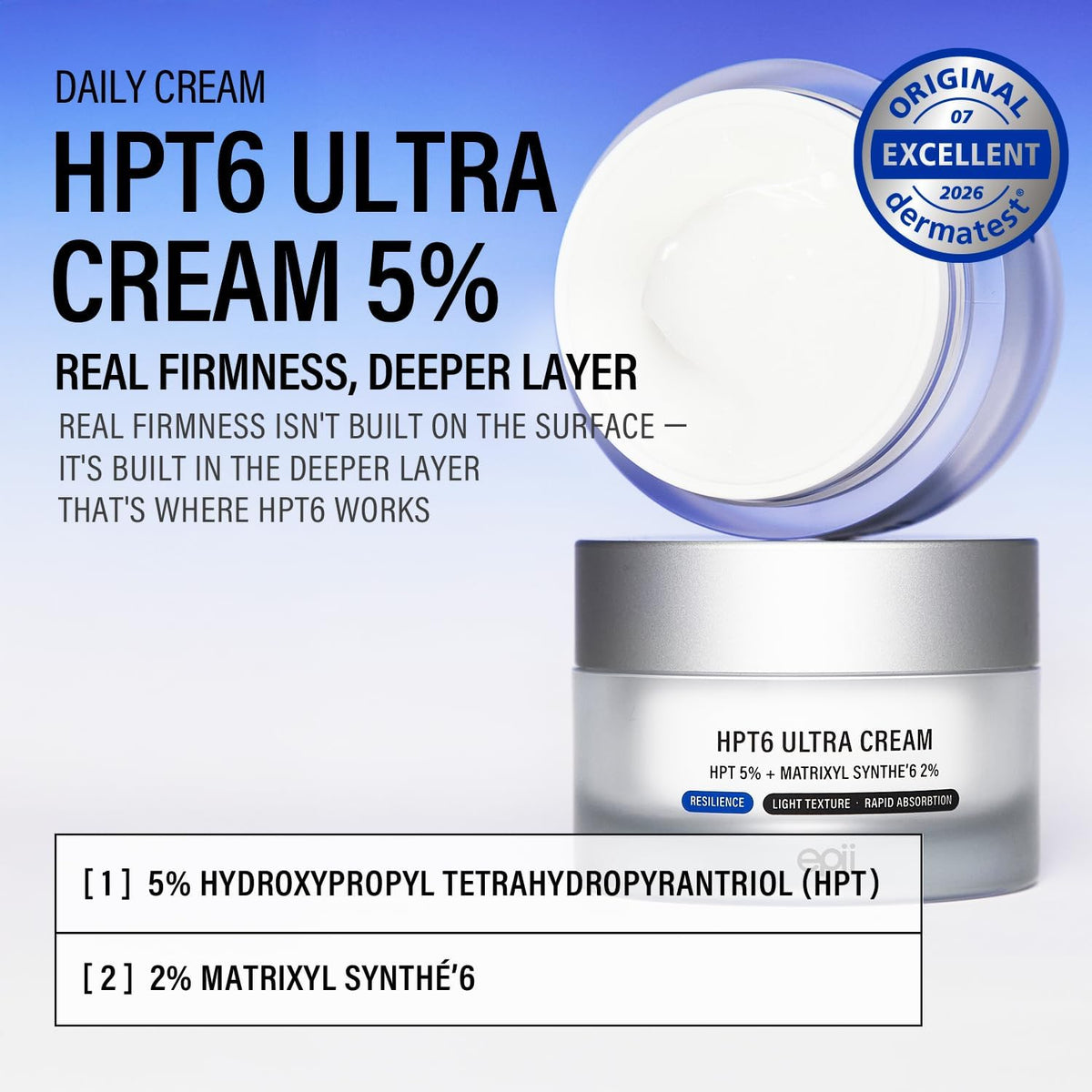 epii HPT6 Ultra Cream 5%
