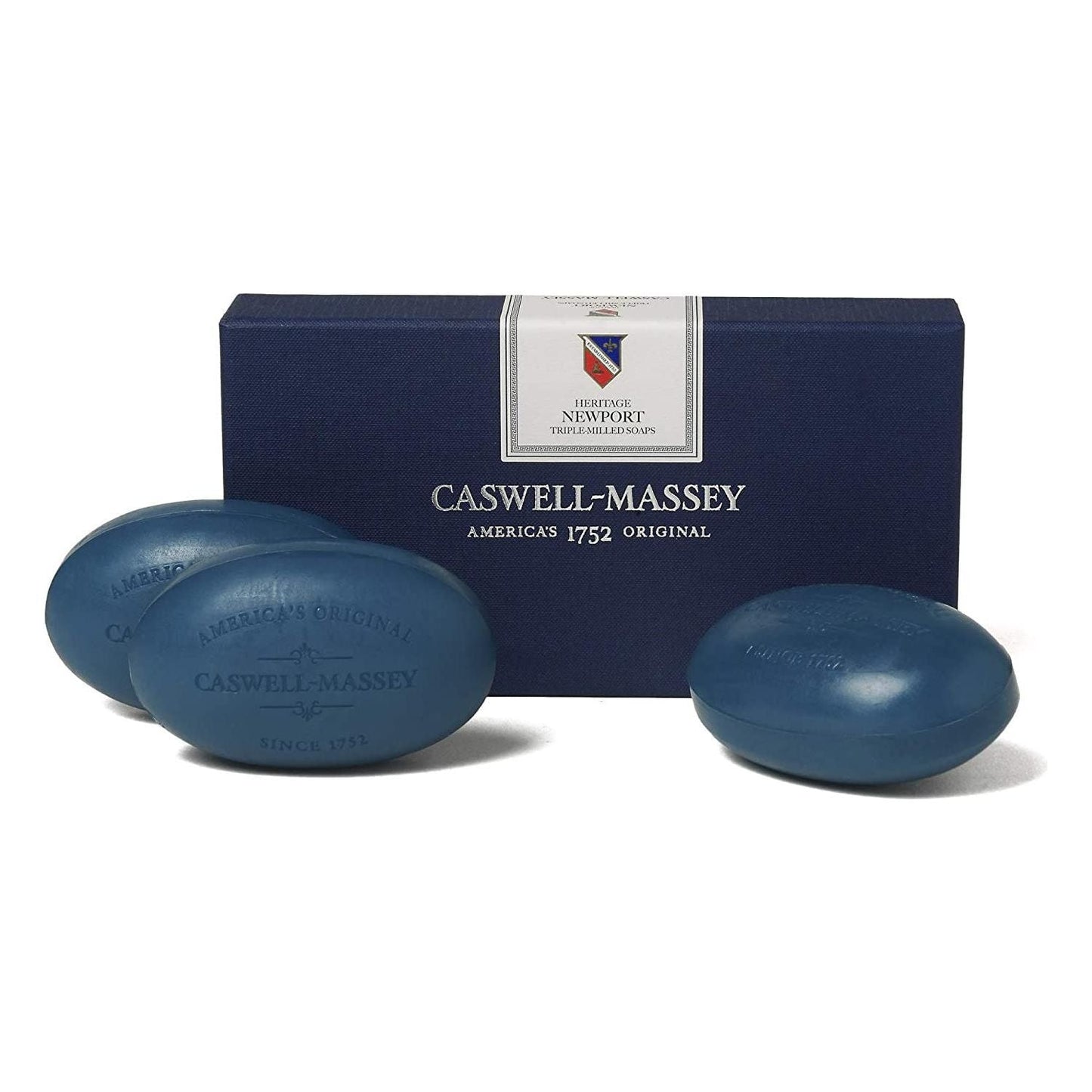 Caswell Massey Heritage Triple-Milled Bar Soaps Set of Three 5.8oz Collection