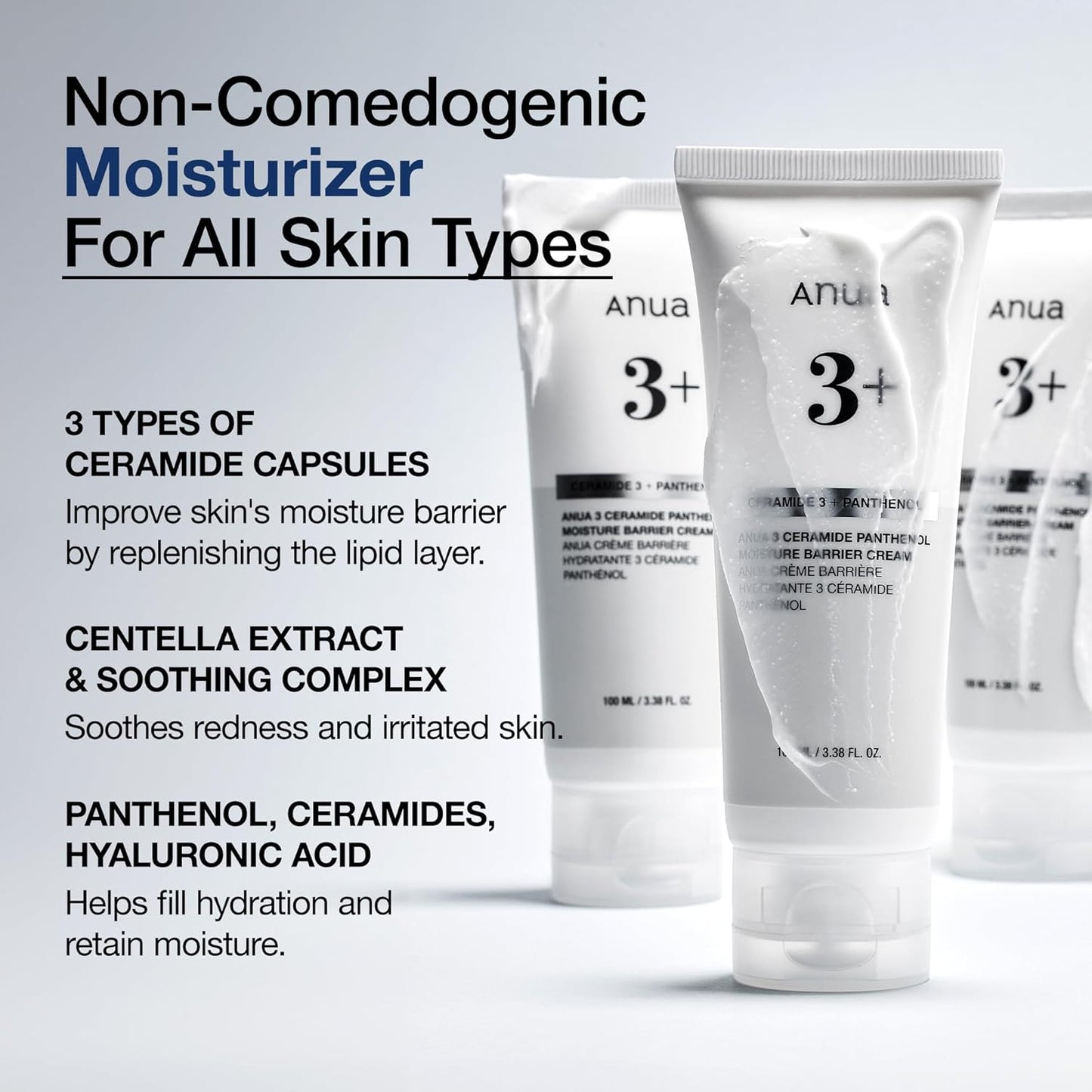ANUA 3+ Ceramide Panthenol Moisture Barrier Cream - Osadia Concept Store