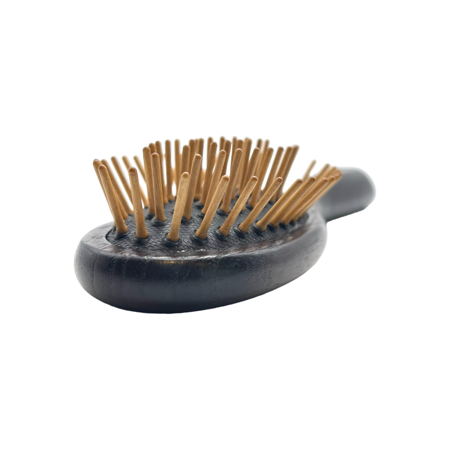 Dural ash wood, rubber cushion Hair Brush with wooden pins