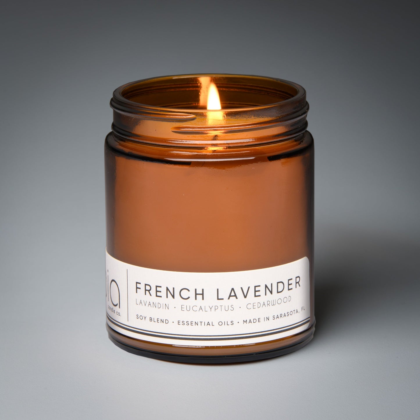French Lavender Soy Blend Candle — Lavender, Eucalyptus & Cedarwood