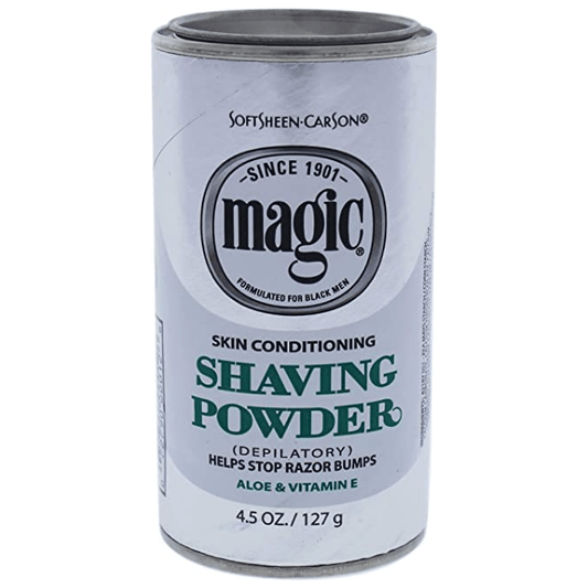 Magic Skin Conditioning Shaving Powder with Aloe & Vitamin E 127G