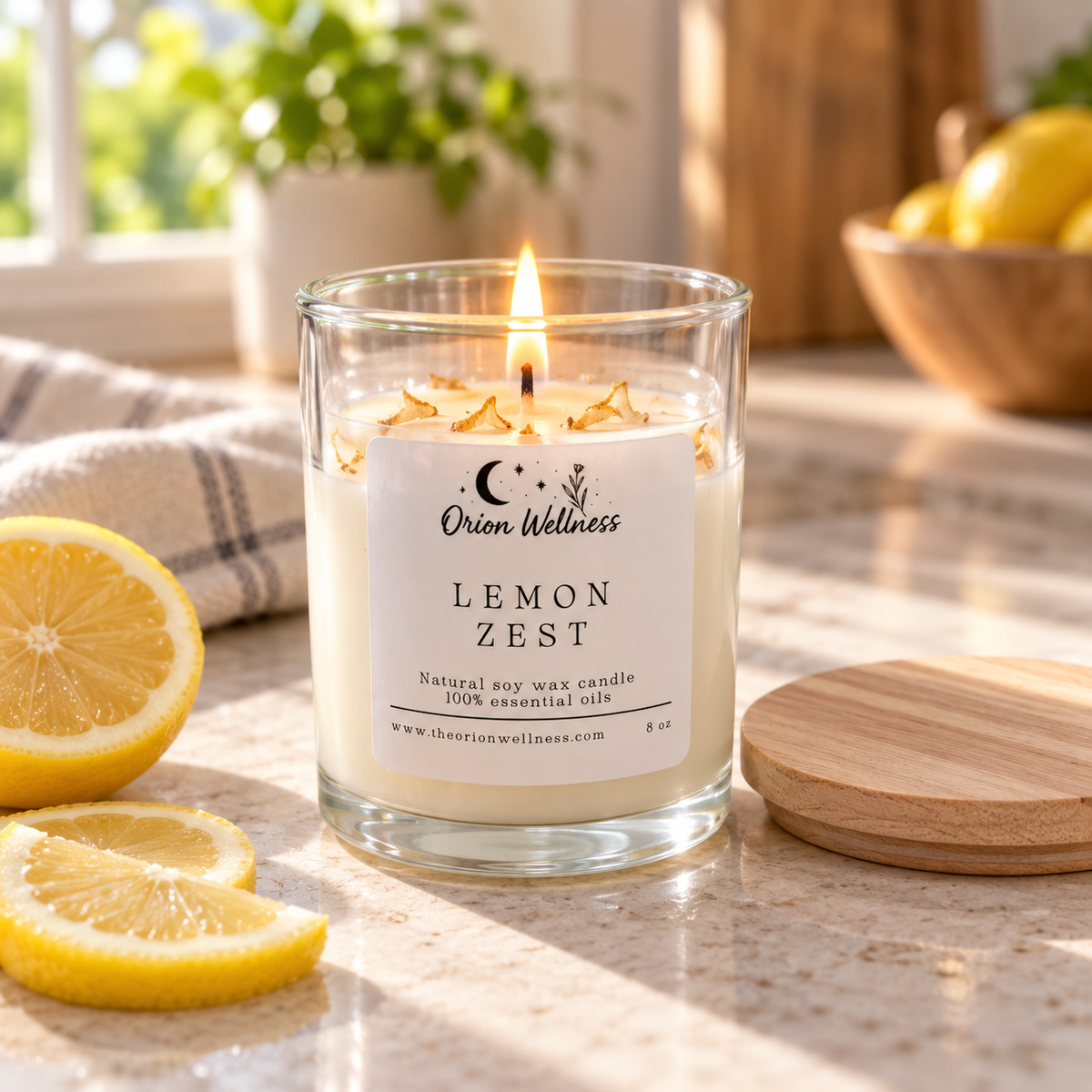 Essential Oil Candle Trio