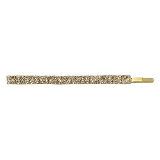 Smoothies Pave Bob Pin-Gold/Clear Pr. 01885