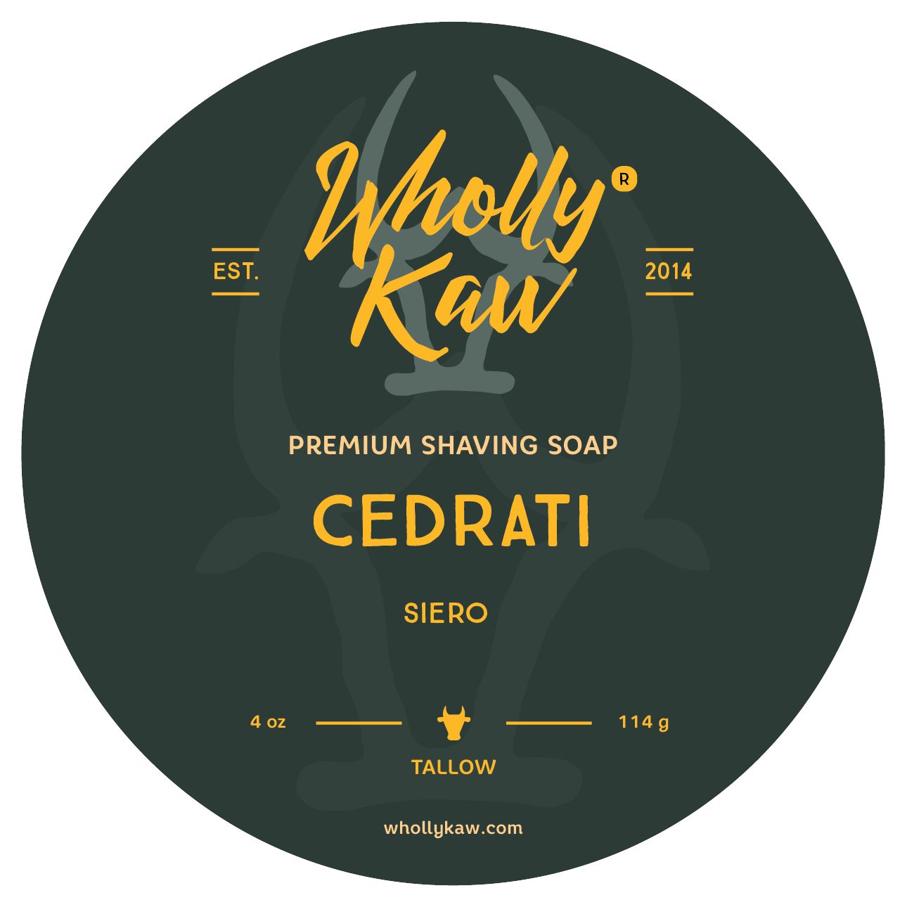 Wholly Kaw Cedrati Shaving Collection