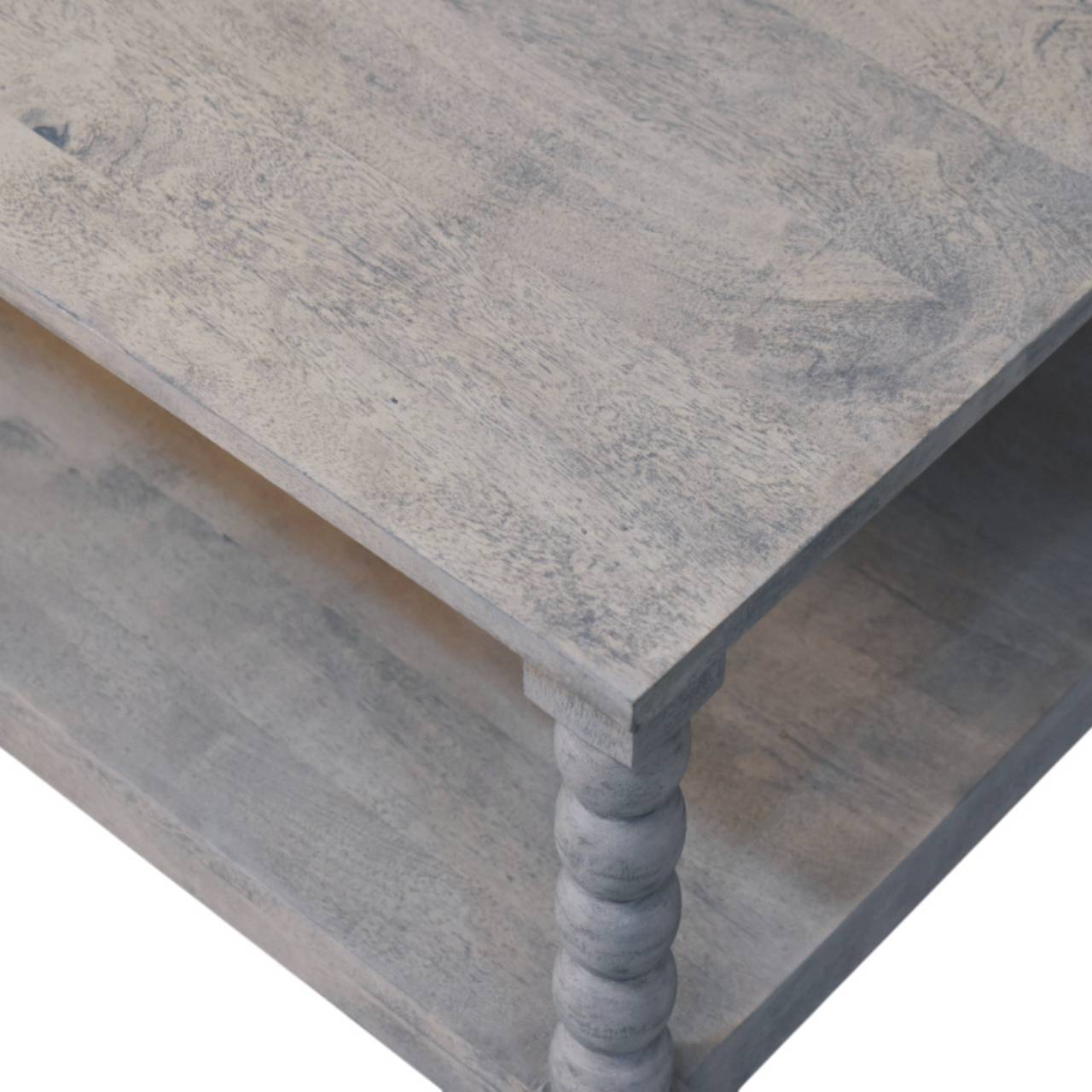 Solid Wood Barclay Acid Wash Coffee Table