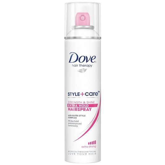 Dove Hair Therapy Style+Care Strength & Shine Extra Hold Hairspray 7 Oz. Aerosol Can