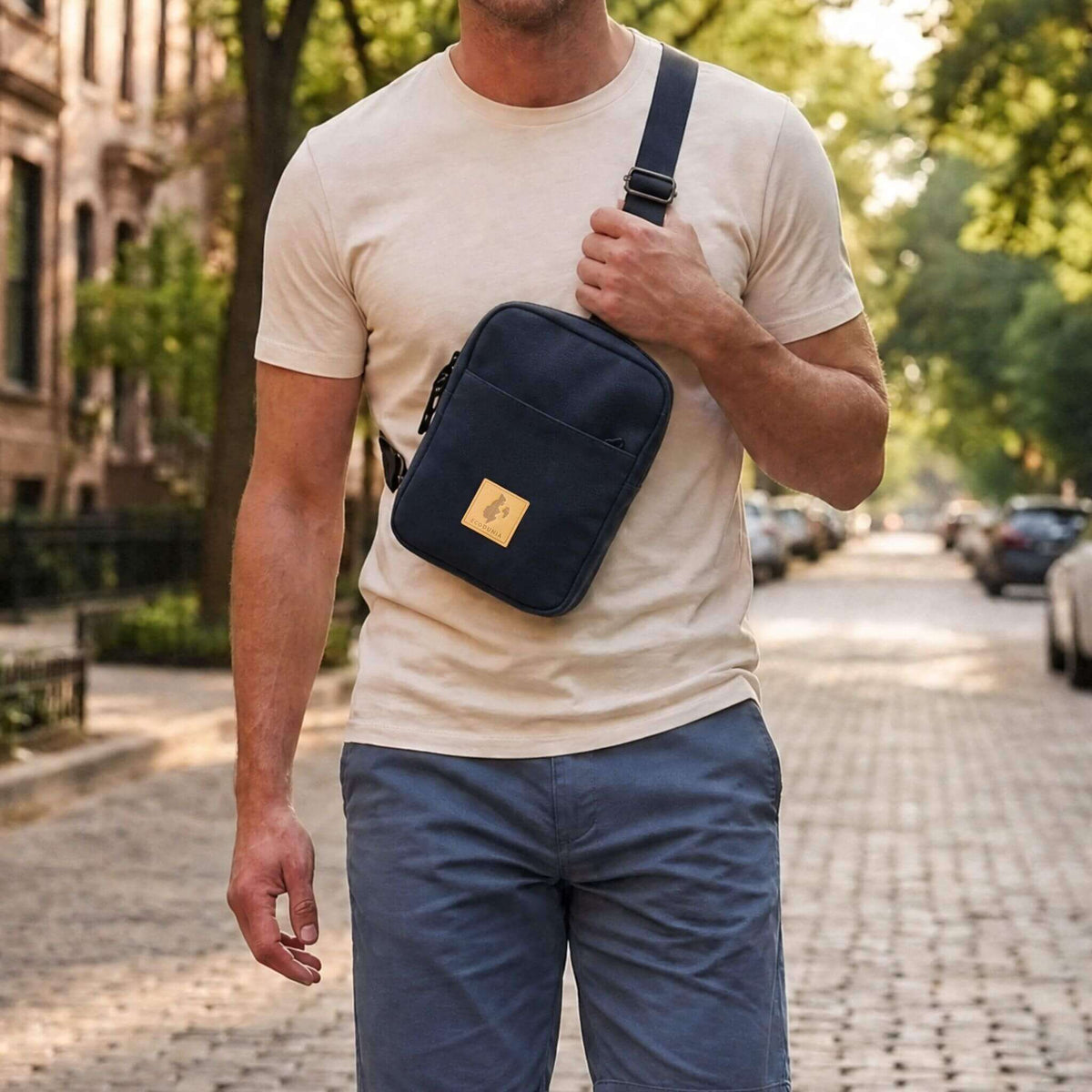 Rozi Convertible Canvas Sling Bag