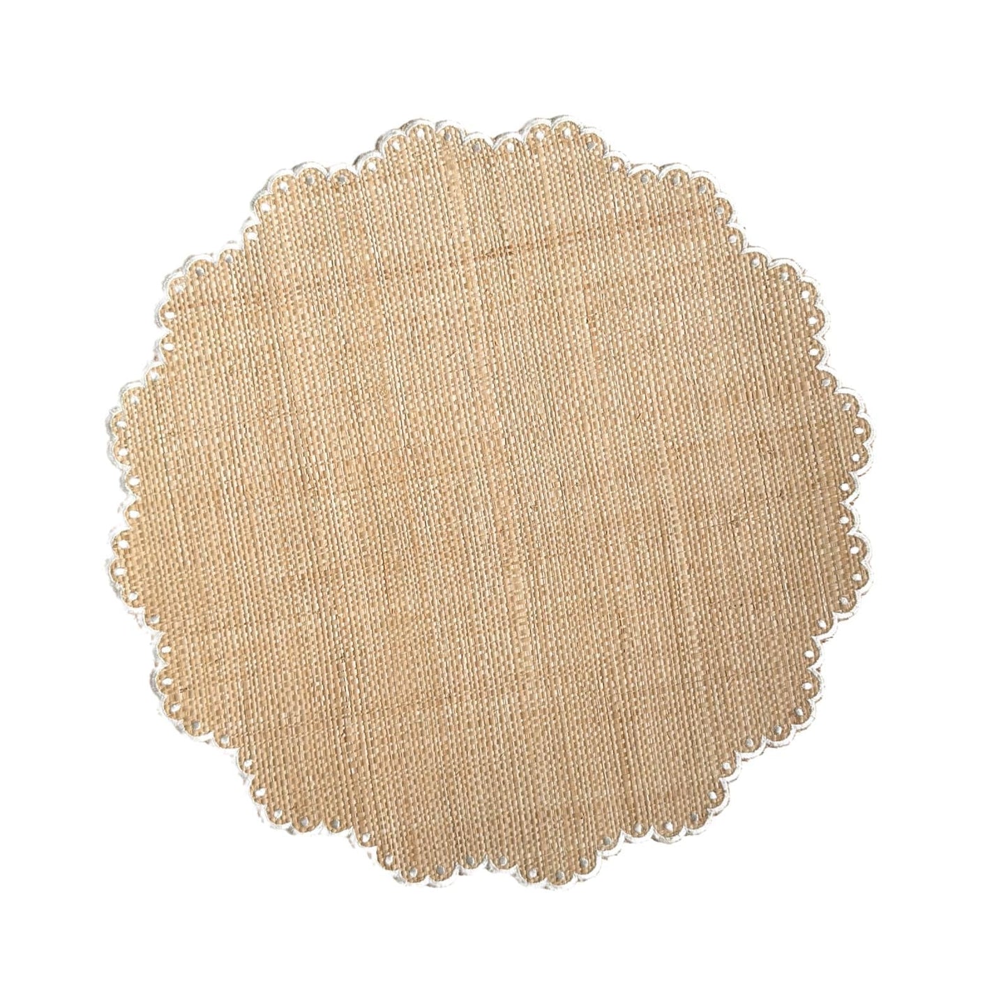 Round Polka Dot Buriti Placemat