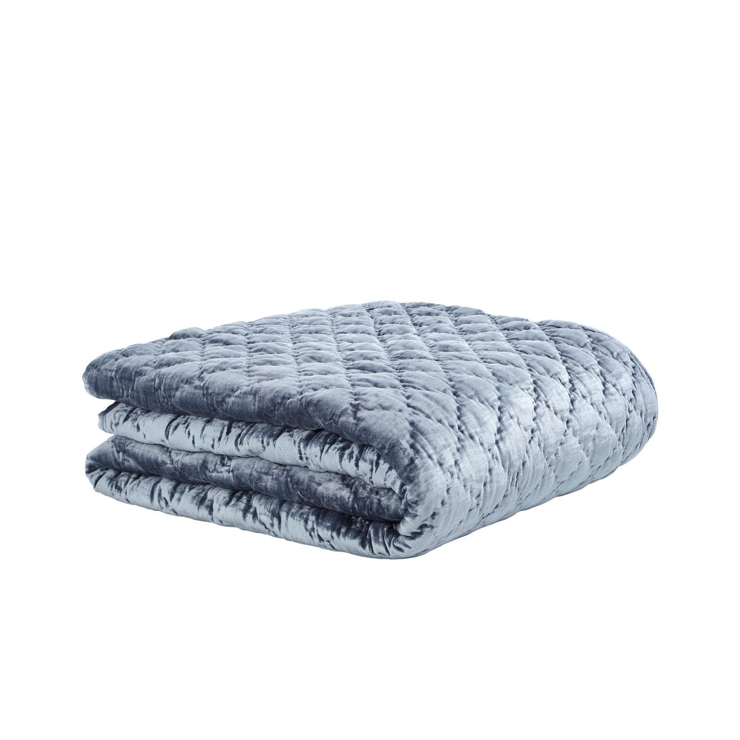 Clermont Diamond Velvet Quilt - Clearance
